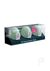 Satisfyer Masturbator Egg 3pk Riffle